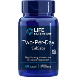 Two-Per-Day 60 Tablets Life Extension