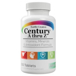 Витаминно-минеральный комплекс Earth‘s Creation Multivitamin Century (A thru Z) 100 tabs Earth's Creation