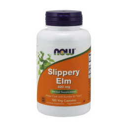 Слизький в'яз NOW Slippery Elm 400 mg 100 caps ELM