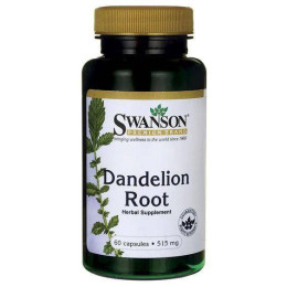 Full Spectrum Dandelion Root 515 mg 60 Caps Swanson