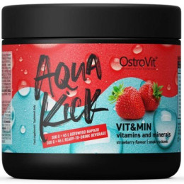 Мультивітамінний комплекс OstroVit Aqua Kick Vit&Min 300g (Strawberry) OstroVit