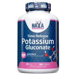 Калій глюконат Haya Labs Potassium Gluconate 99mg 100tabl