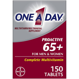 Витаминно-минеральный комплекс для мужчин и женщин старше 65 One A Day Proactive 65+ Multivitamin/Multimineral One-A-Day