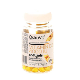 Витамин D3 Ostrovit Vitamin D3 4000 120caps OstroVit