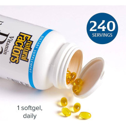 Vitamin D3 125 mcg 5000 IU 240 Softgels Natural Factors