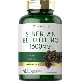 Siberian Eleuthero, 2400 mg (per serving), 300 Quick Release Capsules