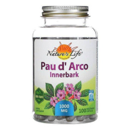 Pau d' Arco, Innerbark, 100 Capsules Nature's Life