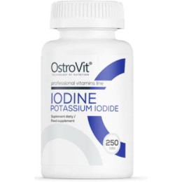 Калій йодид OstroVit IODINE Potassium Iodine 250 tabs OstroVit