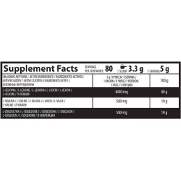 Комплекс аминокислот BCAA 8:1:1 400 g Pure OstroVit