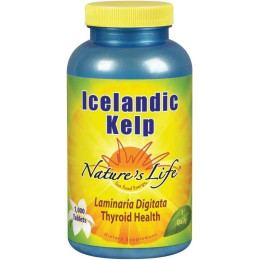 Icelandic Kelp 1000 Tablets Nature's Life