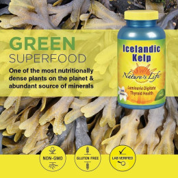 Icelandic Kelp 1000 Tablets Nature's Life