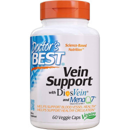 Vein Support with DiosVein and MenaQ7, 60 Veggie Caps Doctor's Best