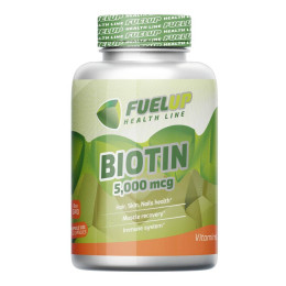 Biotin 5 mg (5000 mcg), 120 vcaps