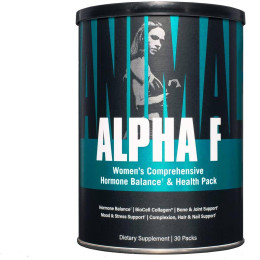 Комплексная формула для гормонального баланса и здоровья женщин Universal Nutrition Alpha F Women's 30 Packs Universal