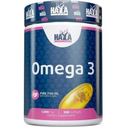 Омега-3 Haya Labs Omega 3 1000 mg 500 softgels