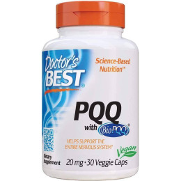 Піролохінолінхінон PQQ with BioPQQ, 20 mg, 30 Veggie Caps Doctor's s Best