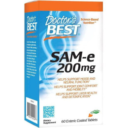 SAMe , 200 mg, 60 Enteric Coated Tablets Doctor's Best