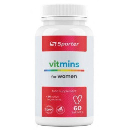 Вітаміни для жінок Sporter Vitmins for Women 60 таблеток Sporter