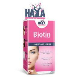 Биотин Haya Labs Biotin Maximum Strength 10,000 mcg 100 tabl