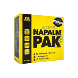 Вітамінно-мінеральний комплекс Fitness Authority Napalm Pak 30 packs Fitness Authority Nutrition