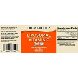 Liposomal Vitamin C for Kids, 30 Capsules Dr. Mercola