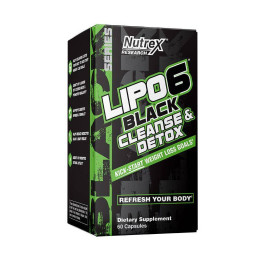 Детокс комплекс Nutrex Lipo-6 Black Cleanse & Detox 60 Caps Nutrex