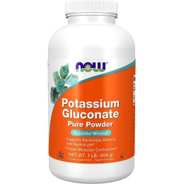 Калій глюконат Now Potassium Gluconate Pure 454g Now Foods