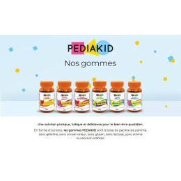 Витамин D3 Pediakid Gommes Vitamine D3 60 gummies Pediakid