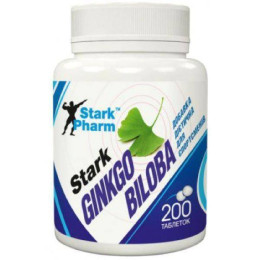 Екстракт гінкго білоба Stark Pharm Ginkgo Biloba Extract 40 мг 200 tabs Stark Pharm