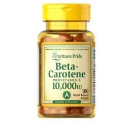 Бета-каротин Puritan's Pride Beta-Carotene (10,000 IU) 100 Softgels Puritan's Pride