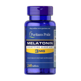 Мелатонін Puritan's Pride Melatonin 3 mg 240 tabs Puritan's Pride