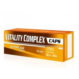 Витаминно-минеральный комплекс Activlab Vitality Complex 60 caps Activlab