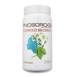 Гінкго білоба Nosorog Nutrition Ginkgo biloba 120 капс NOSOROG