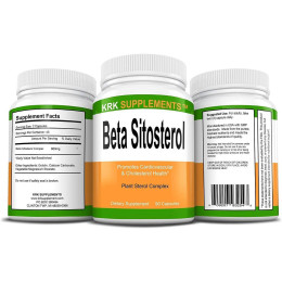 Бета Ситостерол Beta Sitosterol 800 mg 90 капс KRK