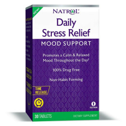 Стрес формула Natrol Daily Stress Relief Time Release 30 Tablets Natrol