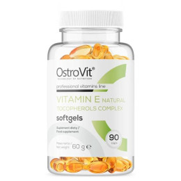 Вітамін Е і комплекс токоферолів Ostrovit Vitamin E Tocopherols Comlex 90 caps OstroVit