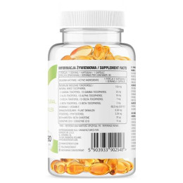 Вітамін Е і комплекс токоферолів Ostrovit Vitamin E Tocopherols Comlex 90 caps OstroVit