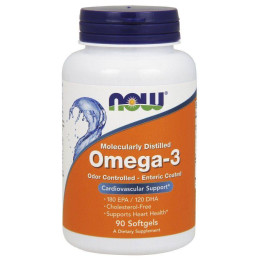 Омега 3 Omega-3 Enteric 90 sgels GMP