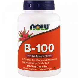 Комплекс витамина B NOW Vitamin B 100 100 tabl