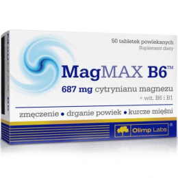 Магний и витамин B6 Olimp MagMAX B6 50 tabs Olimp