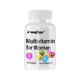 Вітамінно-мінеральний комплекс для жінок IronFlex Multivitamin for Women 100 tabs IronFlex