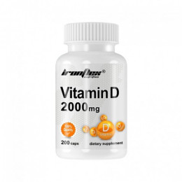 Вітамін D3 Ironflex Vitamin D 2000 IU 200 tabs IronFlex