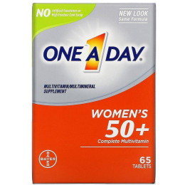 Мультивітаміни для жінок старше 50 років One-A-Day Women's 50+ Complete Multivitamin 65 Tablets