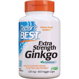 Гінко Білоба Extra Strength Ginkgo 120 mg 360 caps Doctor's s Best