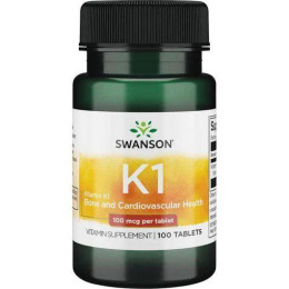 Витамин К1 Swanson Vitamin K1 100 Tabs Swanson