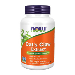 Екстракт котячого пазура NOW Cats Claw Extract 120 veg caps Now Foods