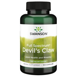 Devil's Claw 500 mg, 100 capsules Swanson