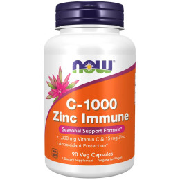 C-1000 Zinc 15 mg Immune 90 Veg Capsules