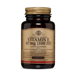 Вітамін Е Vitamin E 100 IU 100 soft Solgar