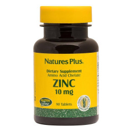 Цинк Natures Plus Zinc 10 mg 90 Tablets Nature's Plus